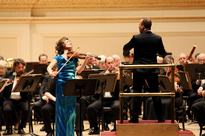 Georgian Violinist to perform with New York Philharmonic: Lisa Batiashvili on Violins, Ukraine and Gergiev geotv.ge